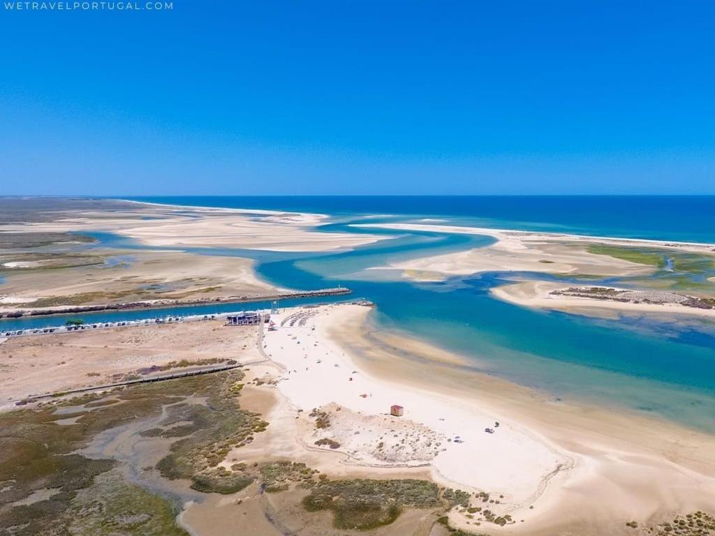 Apartamento Na Primeira Linha Da Ria Formosa Fuzeta Bagian luar foto