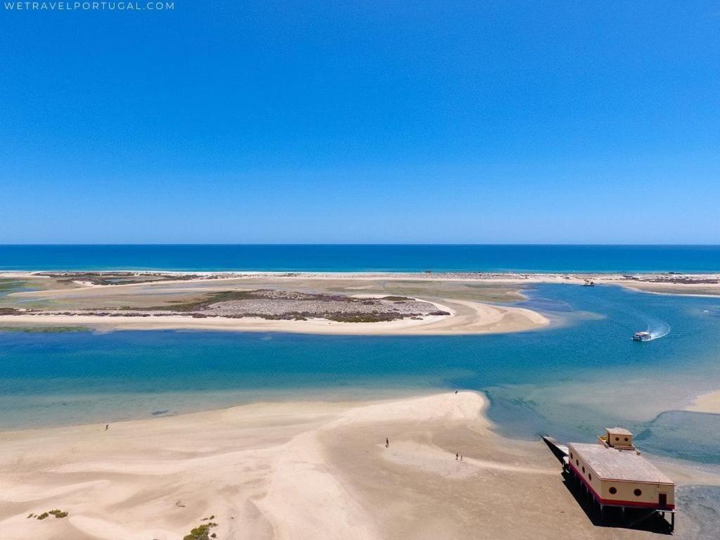 Apartamento Na Primeira Linha Da Ria Formosa Fuzeta Bagian luar foto